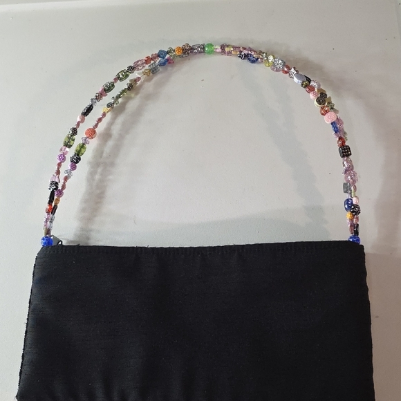 Vintage Colorful Beaded Women's Bag - Picture 6 of 7